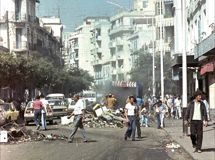 1988 uprising in Algeria