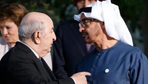 Tebboune and Ben Zayed