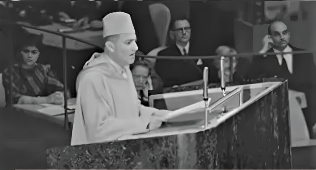 King Mohammed 5 in UN