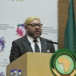 King Mohammed 6 in AU