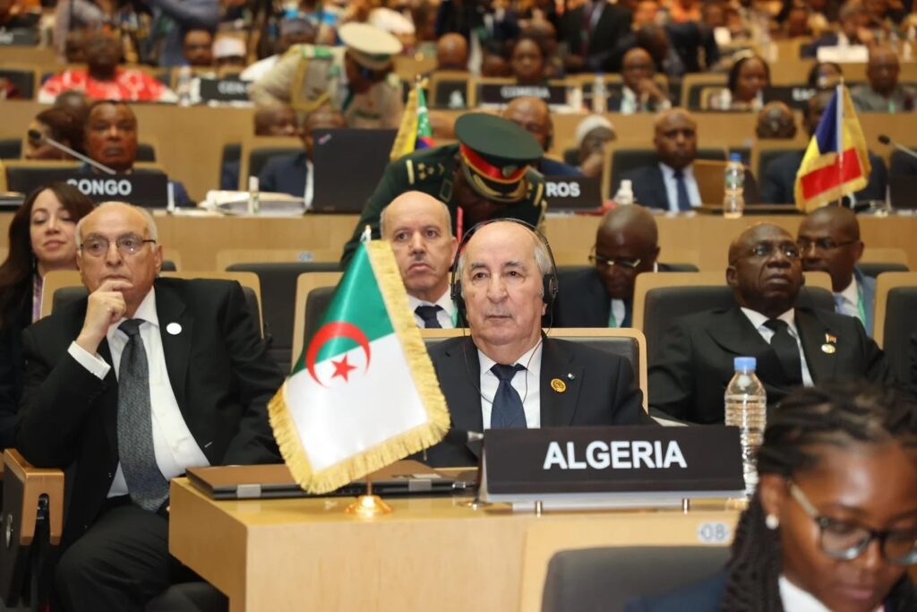 Pres Tebboune in summit
