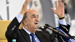 Tebboune in electoral speech
