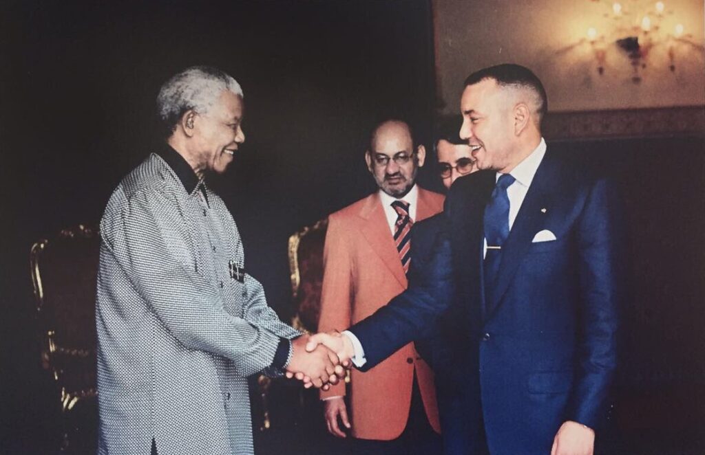 King Mohammed 6 and Mandela