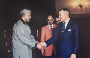 King Mohammed 6 and Mandela