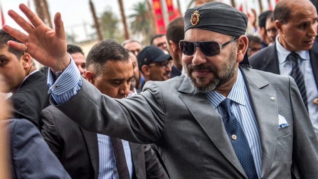 king mohammed 6 v