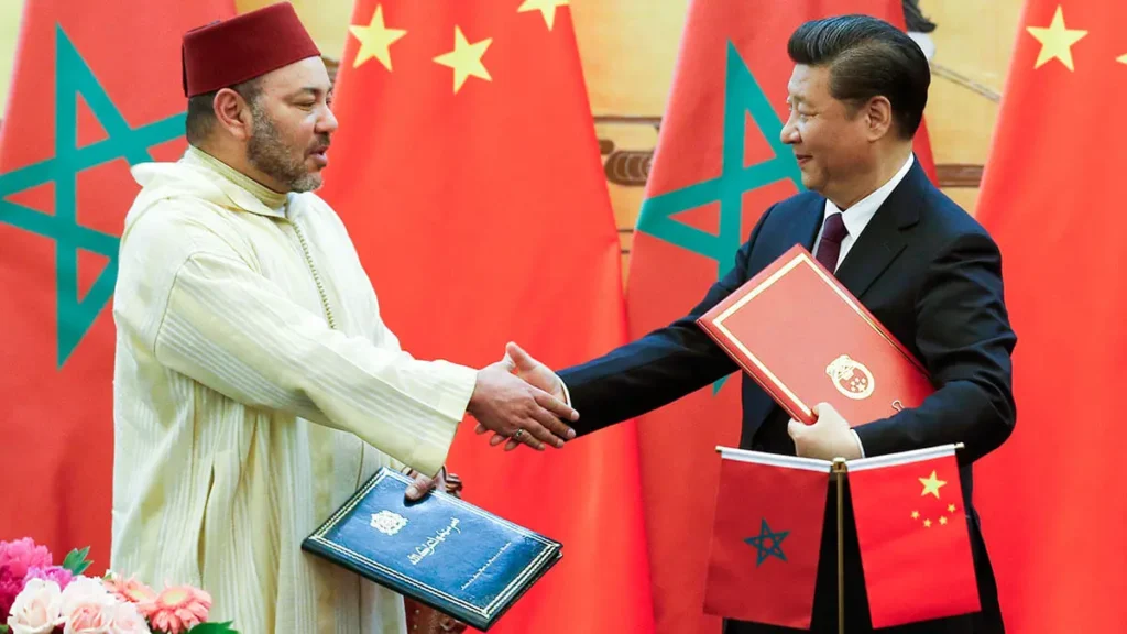 king mohammed 6 and xi jinping