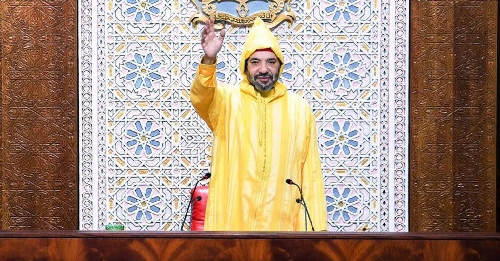 king mohammed 6 in parliament2