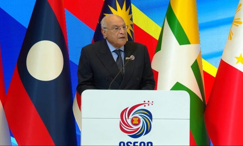 Ahmed Attaf in ASEAN