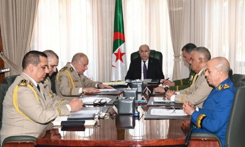 Algeria security counsil