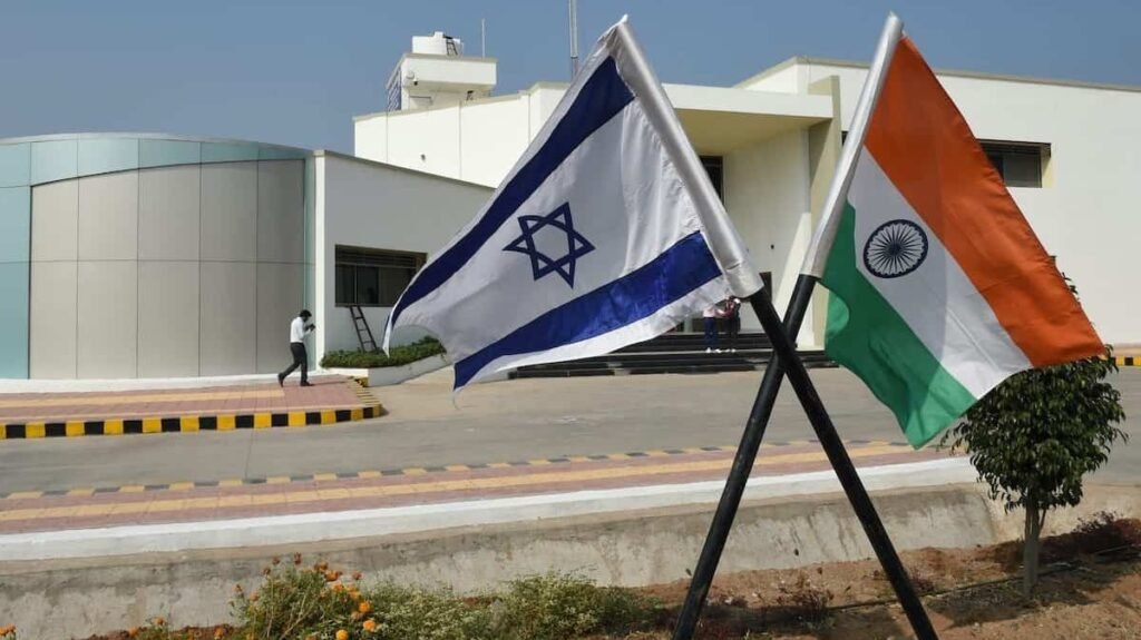 India israel flag