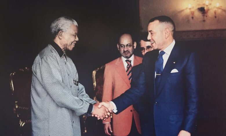 King Mohammed 6 and Mandela