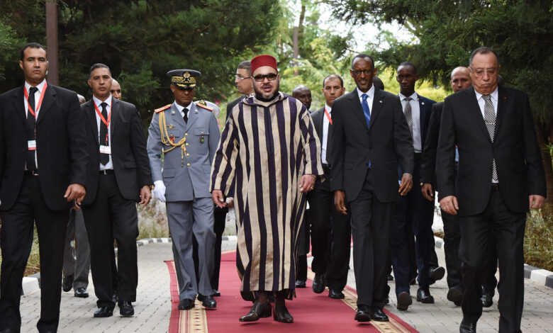 King Mohammed 6 visiting Africa