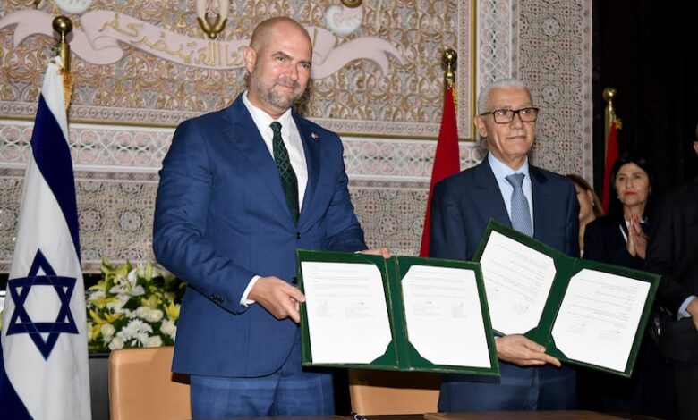 Parliamental relations Morocc israelian