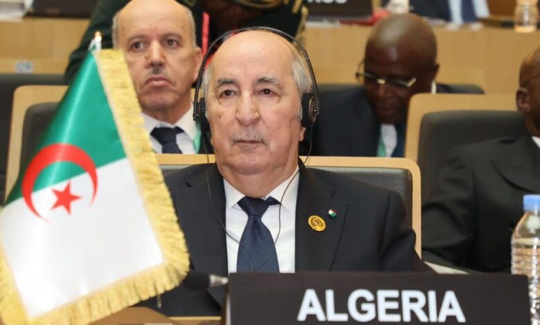 Pres. Tebboune in AU