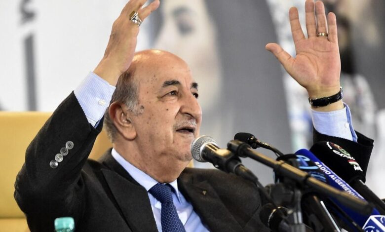 Tebboune in electoral speech