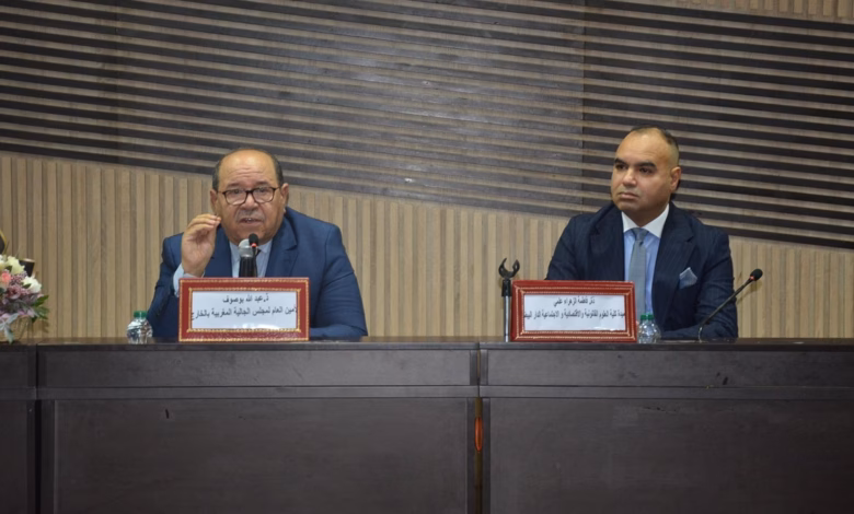 الصحراء المغربية: الواقع والآفاق في الدرس الافتتاحي لماستر القانون الدولي والدبلوماسية الموازية 5 bousouf lecture2