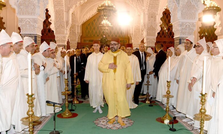 king mohammed 6 at eid maoulid