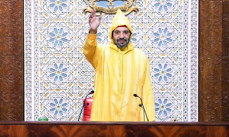 king mohammed 6 in parliament2