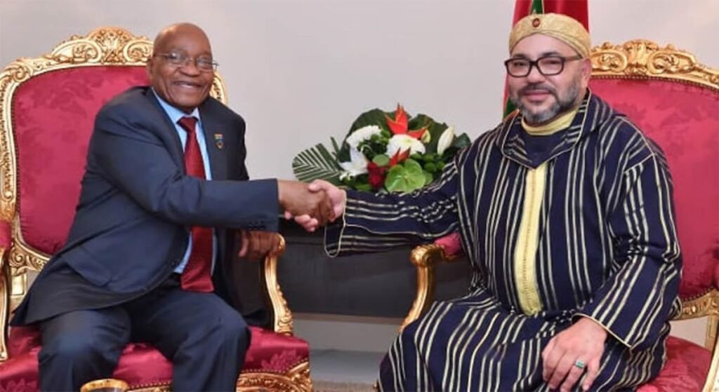 king mohammed VI Zuma
