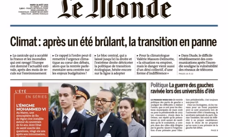وعادت حليمة إلى عاداتها القديمة! 40 le monde article sur le roi