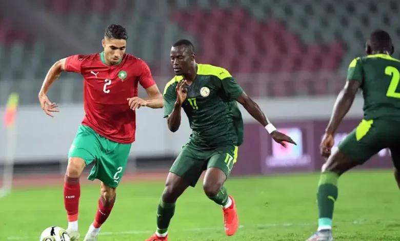 maroc senegal foot