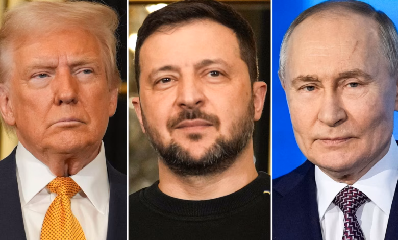 الحرب في أوكرانيا: محرّم ربحها أو خسارتها على أي من أطراف الصراع!! 11 trump putin zelenski