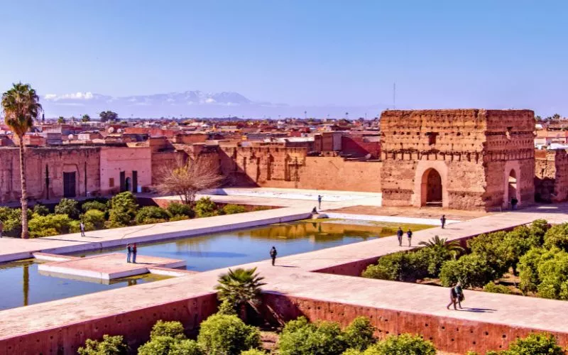 visite palais el badi marrakech