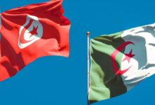 Algeria Tunisia flags