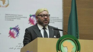 King Mohammed 6 in AU