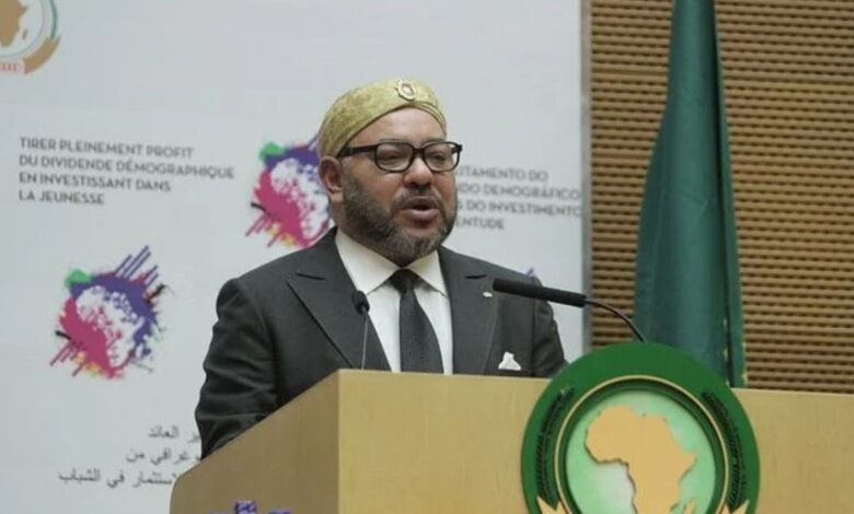 King Mohammed 6 in AU