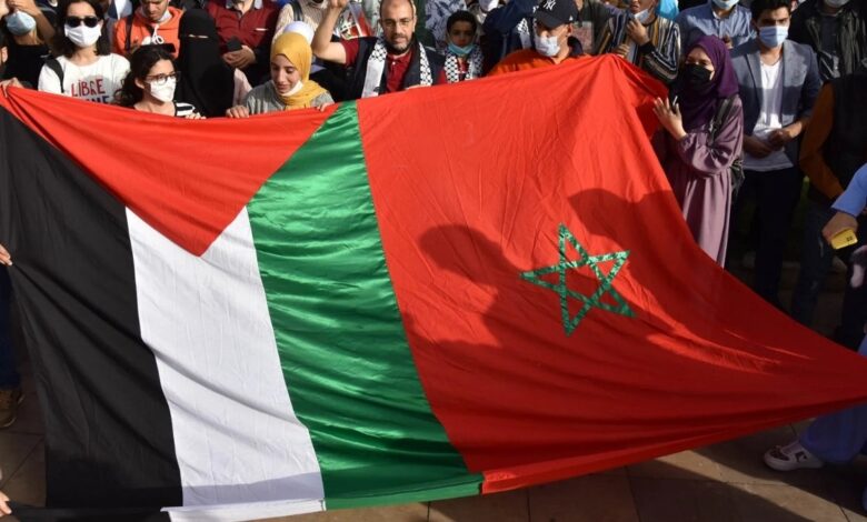 ما بين المغرب وفلسطين.. علاقة راسخة تتجاوز الجغرافيا وتتوحد في القضية 1 Morocco Palestine